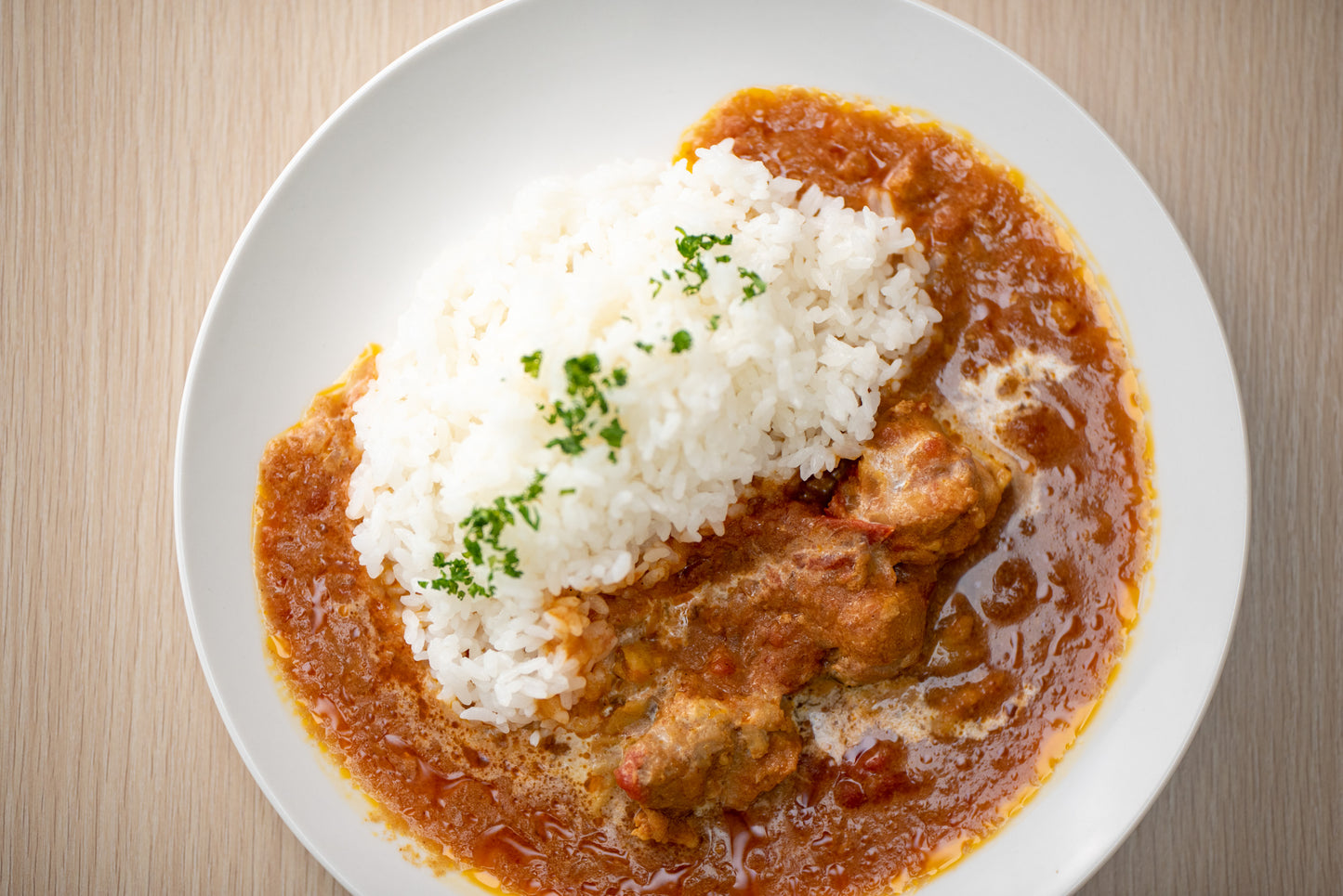 大人気「バターチキンカレー」