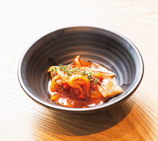 幻の魚「本ツボ鯛のトマト煮」